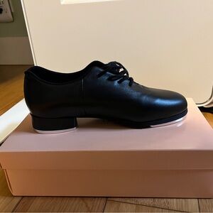 Black Tap Jazz Lace Up Dance Shoes|women 8